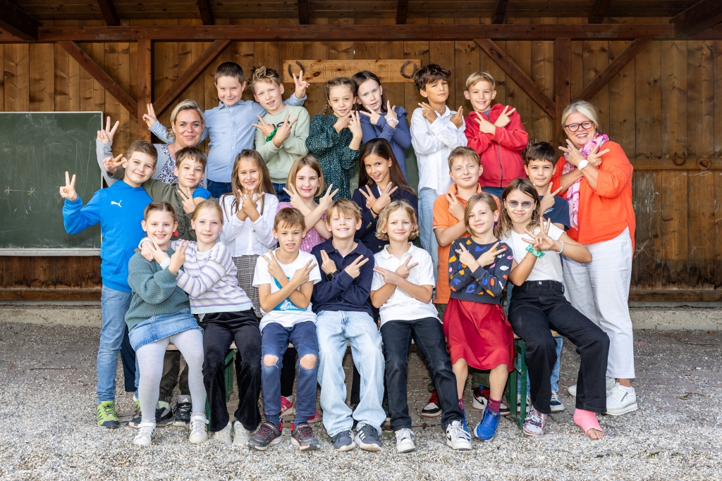 Klassenfoto Spass